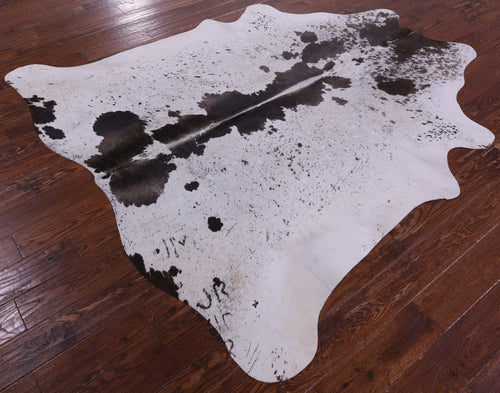 Brown Salt & Pepper Natural Cowhide Rug - X-Large 7' 0