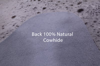 Thumbnail for Brown Salt & Pepper Natural Cowhide Rug - X-Large 7' 0