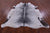 Black Salt & Pepper Natural Cowhide Rug - XX-Large 7' 10"H x 6' 9"W