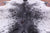 Black Salt & Pepper Natural Cowhide Rug - X-Large 7' 6"H x 6' 11"W