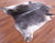 Brown Salt & Pepper Natural Cowhide Rug - Large 6' 10"H x 6' 6"W