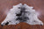 Black Salt & Pepper Natural Cowhide Rug - XX-Large 7' 10"H x 6' 11"W
