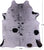 Black Salt & Pepper Natural Cowhide Rug - XX-Large 7' 9"H x 6' 9"W