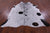 Black Salt & Pepper Natural Cowhide Rug - XX-Large 7' 9"H x 6' 9"W