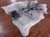 Black Salt & Pepper Natural Cowhide Rug - Large 6' 8"H x 6' 4"W