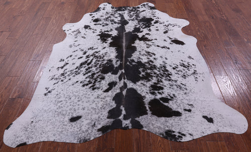 Brown Salt & Pepper Natural Cowhide Rug - X-Large 7' 0