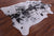 Brown Salt & Pepper Natural Cowhide Rug - X-Large 7' 0"H x 5' 10"W
