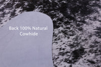 Thumbnail for Brown Salt & Pepper Natural Cowhide Rug - X-Large 7' 4