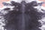 Black Salt & Pepper Natural Cowhide Rug - X-Large 7' 5"H x 6' 6"W