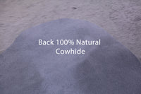 Thumbnail for Black Salt & Pepper Natural Cowhide Rug - XX-Large 8' 1