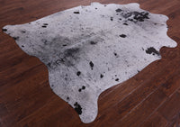 Thumbnail for Brown Salt & Pepper Natural Cowhide Rug - X-Large 7' 3