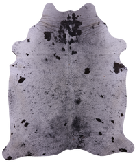 Thumbnail for Brown Salt & Pepper Natural Cowhide Rug - X-Large 7' 3