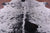 Black Salt & Pepper Natural Cowhide Rug - X-Large 7' 4"H x 6' 0"W