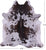 Brown Salt & Pepper Natural Cowhide Rug - X-Large 7' 2"H x 6' 8"W