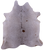Brown Salt & Pepper Natural Cowhide Rug - X-Large 7' 4"H x 6' 3"W