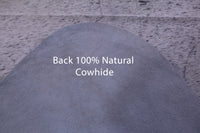 Thumbnail for Black Salt & Pepper Natural Cowhide Rug - XX-Large 7' 10