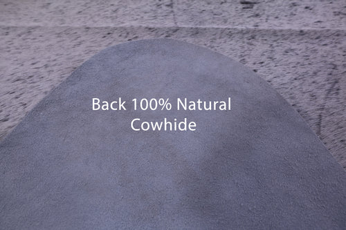 Black Salt & Pepper Natural Cowhide Rug - XX-Large 7' 10