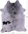 Black Salt & Pepper Natural Cowhide Rug - XX-Large 8' 0"H x 6' 4"W