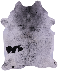 Thumbnail for Black Salt & Pepper Natural Cowhide Rug - XX-Large 8' 0