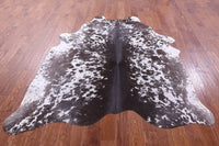 Thumbnail for Brown Salt & Pepper Natural Cowhide Rug - X-Large 7' 4