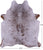 Brown Salt & Pepper Natural Cowhide Rug - X-Large 7' 6"H x 6' 4"W