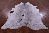 Thumbnail for Brown Salt & Pepper Natural Cowhide Rug - X-Large 7' 0