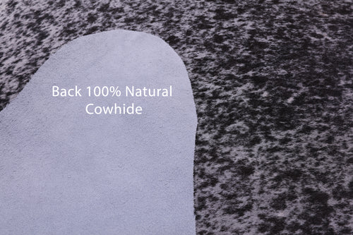 Brown Salt & Pepper Natural Cowhide Rug - XX-Large 8' 1