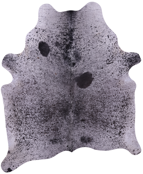 Brown Salt & Pepper Natural Cowhide Rug - XX-Large 8' 1