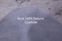 Thumbnail for Black Salt & Pepper Natural Cowhide Rug - XX-Large 7' 10