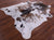 Brown Salt & Pepper Natural Cowhide Rug - X-Large 7' 4"H x 6' 6"W