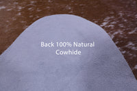 Thumbnail for Brown Salt & Pepper Natural Cowhide Rug - XX-Large 7' 8