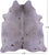 Brown Salt & Pepper Natural Cowhide Rug - X-Large 7' 5"H x 6' 6"W