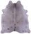Brown Salt & Pepper Natural Cowhide Rug - X-Large 7' 5"H x 6' 6"W