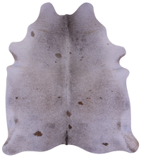 Thumbnail for Brown Salt & Pepper Natural Cowhide Rug - X-Large 7' 5