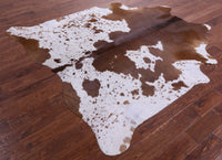 Thumbnail for Brown Salt & Pepper Natural Cowhide Rug - X-Large 7' 1