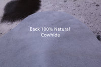 Thumbnail for Black Salt & Pepper Natural Cowhide Rug - XX-Large 7' 8