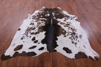 Thumbnail for Brown Salt & Pepper Natural Cowhide Rug - X-Large 7' 7