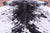 Black Salt & Pepper Natural Cowhide Rug - Large 6' 9"H x 6' 0"W