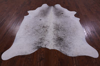 Thumbnail for Brown Salt & Pepper Natural Cowhide Rug - X-Large 7' 7