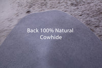 Thumbnail for Brown Salt & Pepper Natural Cowhide Rug - X-Large 7' 7
