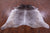 Brown Salt & Pepper Natural Cowhide Rug - X-Large 7' 7"H x 6' 10"W