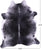 Black Salt & Pepper Natural Cowhide Rug - XX-Large 8' 0"H x 6' 8"W