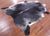Black Salt & Pepper Natural Cowhide Rug - XX-Large 8' 0"H x 6' 8"W