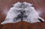 Black Salt & Pepper Natural Cowhide Rug - X-Large 7' 5"H x 6' 9"W