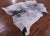 Black Salt & Pepper Natural Cowhide Rug - X-Large 7' 5"H x 6' 9"W