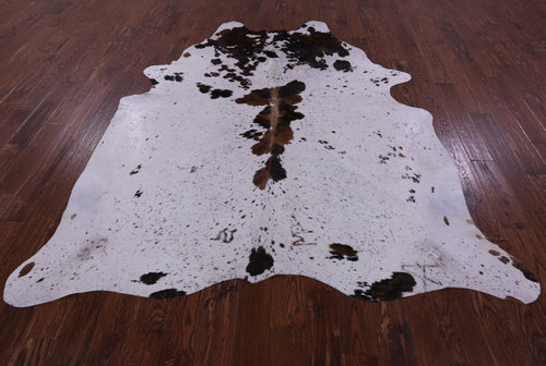 Brown Salt & Pepper Natural Cowhide Rug - XX-Large 8' 2