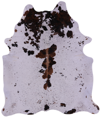 Thumbnail for Brown Salt & Pepper Natural Cowhide Rug - XX-Large 8' 2