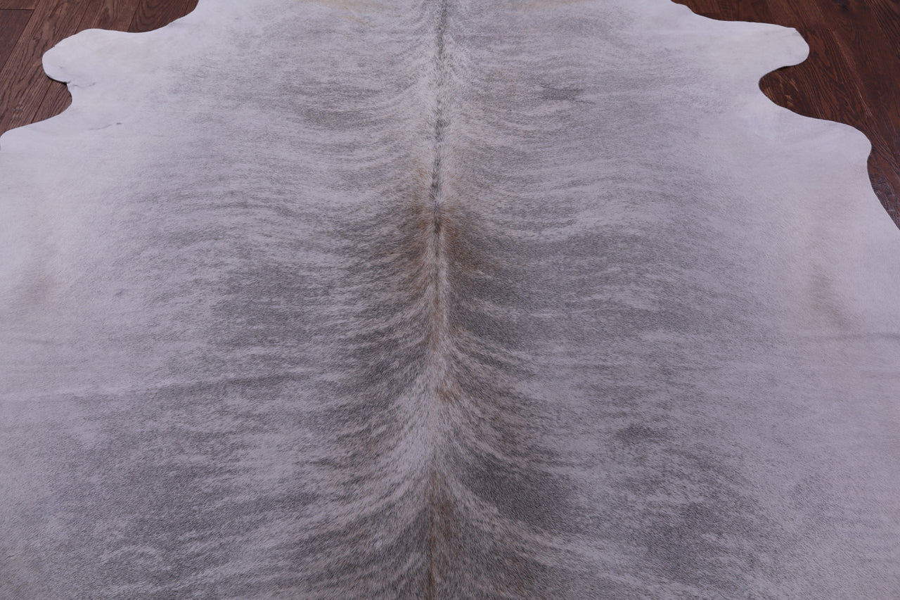 Grey Brindle Natural Cowhide Rug - XX-Large 8' 3"H x 7' 1"W