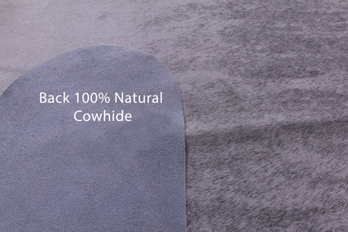 Grey Brindle Natural Cowhide Rug - XX-Large 8' 3
