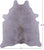Grey Brindle Natural Cowhide Rug - XX-Large 8' 3"H x 7' 1"W
